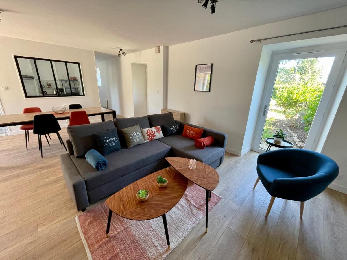 Longere Entre Terre Et Mer - Per Pradiguen Villa Theix Kültér fotó